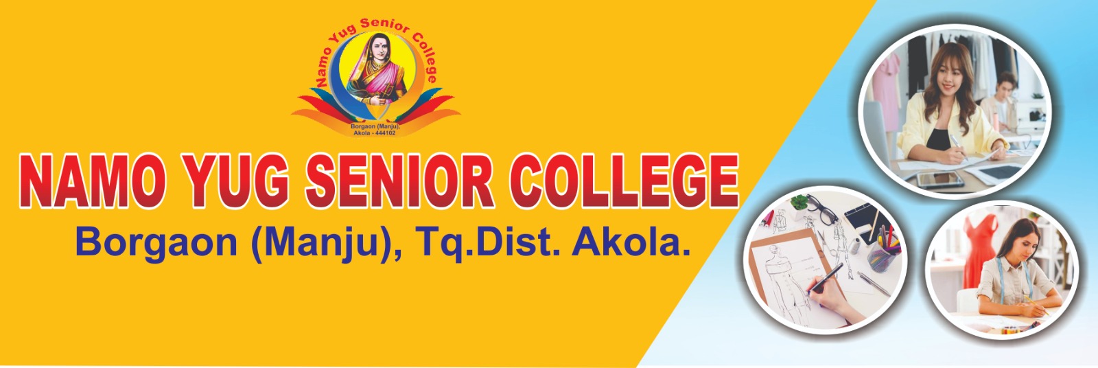Namo-yug Senior College Banner 1